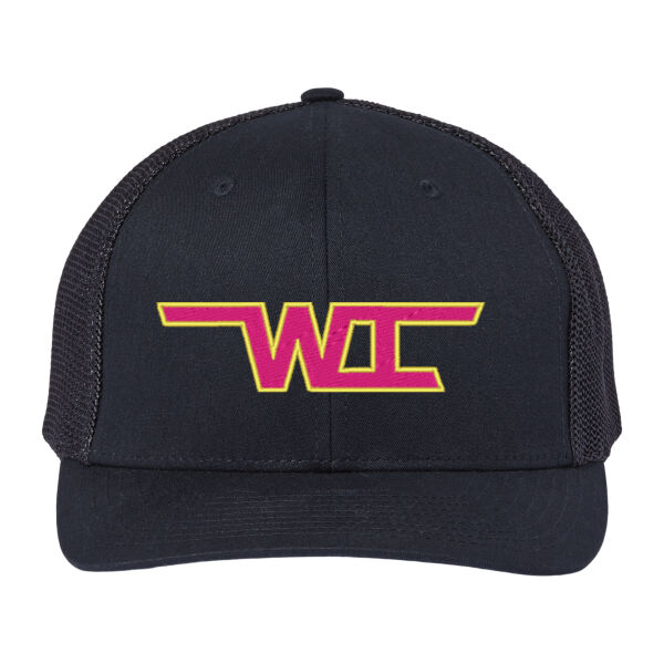 Wild Indians Embroidered  - 112+ R-Flex Adjustable Trucker Cap Thumbnail
